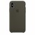 Силиконовый чехол Apple Silicone Case Dark Olive для iPhone XS Max
