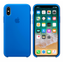 Силиконовый чехол Apple Silicone Case Royal Blue для iPhone XS Max
