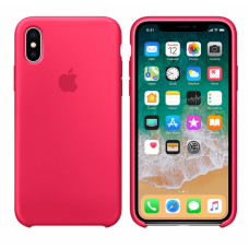 Силиконовый чехол Apple Silicone Case Red Raspberry для iPhone XS Max
