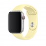 Силиконовый ремешок для Apple Watch 38/40/42/44мм Mellow Yellow