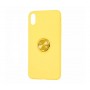 Силиконовый чехол для iPhone X / Xs Summer Coloring Желтый