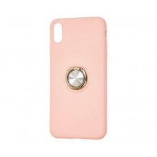 Силиконовый чехол для iPhone X / Xs Summer Coloring Розовый