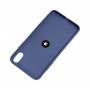 Силиконовый чехол для iPhone X / Xs Summer Coloring Синий