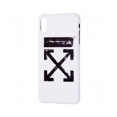 Чехол для iPhone X / Xs IMD "Yang Style 7" OFF-White