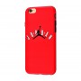 Чехол для iPhone 7 / 8 IMD "Yang Style 16" Jordan Красный
