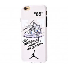 Чехол для iPhone 7 / 8 IMD "Yang Style 17" Off-white & Air Jordan