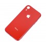 Чехол Apple Glass Case Красный для iPhone Xr