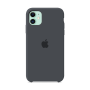 Силиконовый чехол Apple Silicone Case Charcoal Grey для iPhone 11