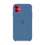 Силиконовый чехол Apple Silicone Case Denim Blue для iPhone 11