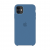 Силиконовый чехол Apple Silicone Case Denim Blue для iPhone 11