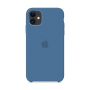 Силиконовый чехол Apple Silicone Case Denim Blue для iPhone 11