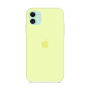 Силиконовый чехол Apple Silicone Case Mellow Yellow для iPhone 11