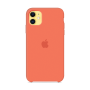 Силиконовый чехол Apple Silicone Case Orange для iPhone 11