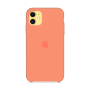 Силиконовый чехол Apple Silicone Case Peach для iPhone 11