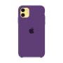 Силиконовый чехол Apple Silicone Case Purple для iPhone 11