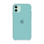 Силиконовый чехол Apple Silicone Case Sea Blue для iPhone 11