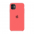 Силиконовый чехол Apple Silicone Case Ultra Peach для iPhone 11
