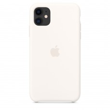 Силиконовый чехол Apple Silicone Case White для iPhone 11