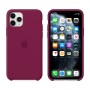 Силиконовый чехол Apple Silicone Case Rose Red для iPhone 11Pro