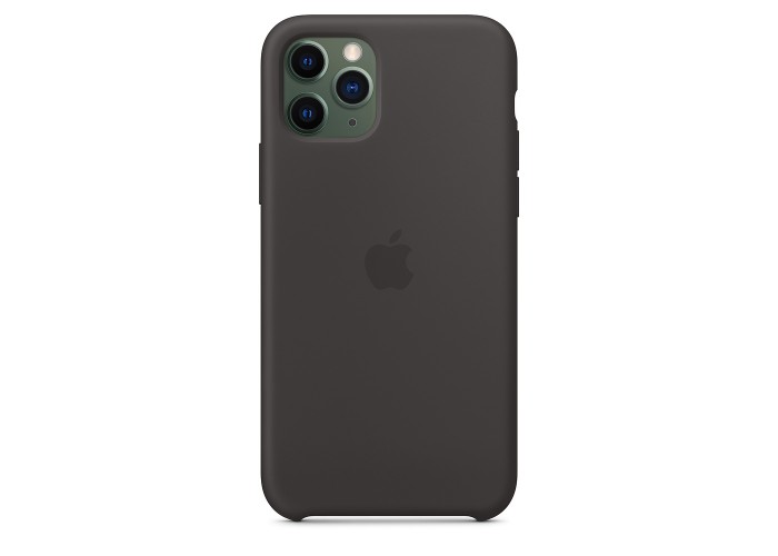 Силиконовый чехол Apple Silicone Case Black для iPhone 11 Pro