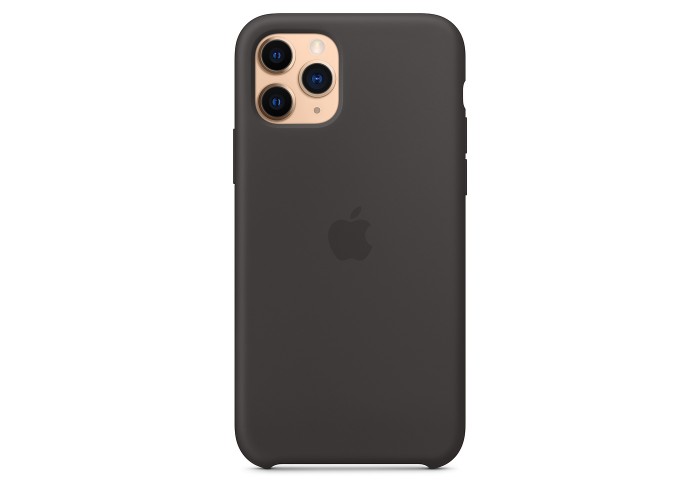 Силиконовый чехол Apple Silicone Case Black для iPhone 11 Pro