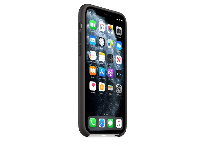 Силиконовый чехол Apple Silicone Case Black для iPhone 11 Pro