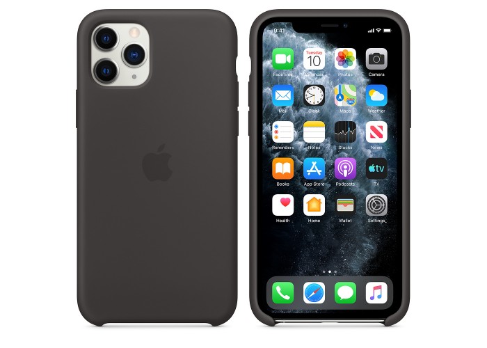 Силиконовый чехол Apple Silicone Case Black для iPhone 11 Pro