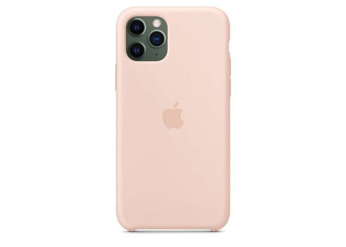 Силиконовый чехол Apple Silicone Case Pink Send для iPhone 11Pro