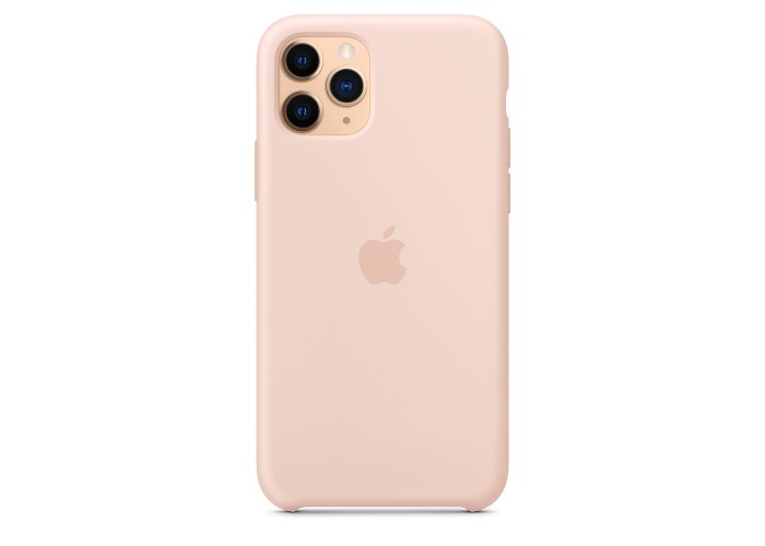 Силиконовый чехол Apple Silicone Case Pink Send для iPhone 11Pro