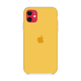 Силиконовый чехол Apple Silicone Case Lemonade для iPhone 11