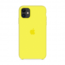 Силиконовый чехол Apple Silicone Case Flash для iPhone 11