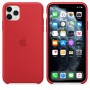 Силиконовый чехол Apple Silicone Case Red для iPhone 11 Pro Max