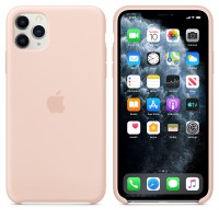 Силиконовый чехол Apple Silicone Case Pink Sand для iPhone 11 Pro Max
