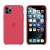 Силиконовый чехол Apple Silicone Case Red Raspbbery для iPhone 11 Pro Max