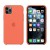 Силиконовый чехол Apple Silicone Case Orange для iPhone 11 Pro Max