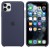 Силиконовый чехол Apple Silicone Case Midnight Blue для iPhone 11 Pro Max