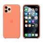 Силиконовый чехол Apple Silicone Case Peach для iPhone 11Pro