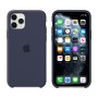 Силиконовый чехол Apple Silicone Case Midnight Blue для iPhone 11Pro