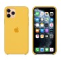 Силиконовый чехол Apple Silicone Case Lemonade для iPhone 11Pro