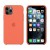 Силиконовый чехол Apple Silicone Case Orange для iPhone 11 Pro