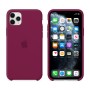 Силиконовый чехол Apple Silicone Case Rose Red для iPhone 11 Pro Max