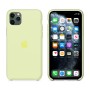 Силиконовый чехол Apple Silicone Case Mellow Yellow для iPhone 11 Pro Max
