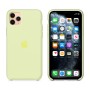 Силиконовый чехол Apple Silicone Case Mellow Yellow для iPhone 11 Pro Max