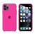 Силиконовый чехол Apple Silicone Case Barby Pink для iPhone 11 Pro