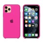 Силиконовый чехол Apple Silicone Case Barbie Pink для iPhone 11 Pro Max