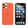 Силиконовый чехол Apple Silicone Case Spicy Orange для iPhone 11 Pro Max