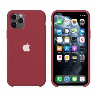 Силиконовый чехол Apple Silicone Case Deep Red для iPhone 11 Pro Max
