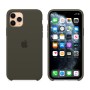 Силиконовый чехол Apple Silicone Case Dark Olive для iPhone 11 Pro Max