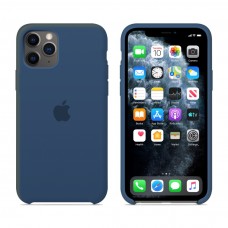 Силиконовый чехол Apple Silicone Case Cobalt Blue для iPhone 11 Pro Max