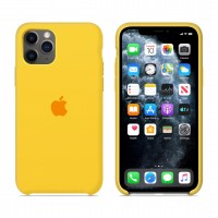 Силиконовый чехол Apple Silicone Case Canary Yellow для iPhone 11 Pro Max